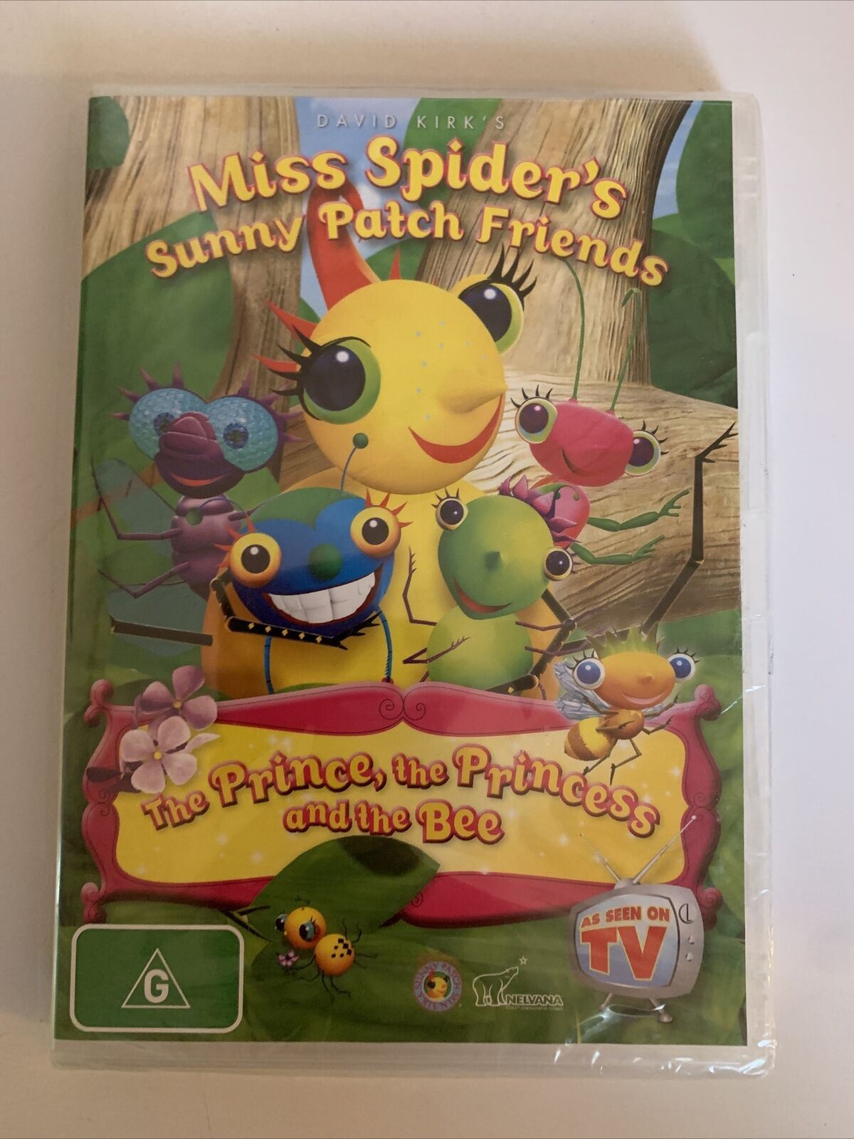 *New* Miss Spider's Sunny Patch Friends - The Prince, The Princess & The Bee DVD