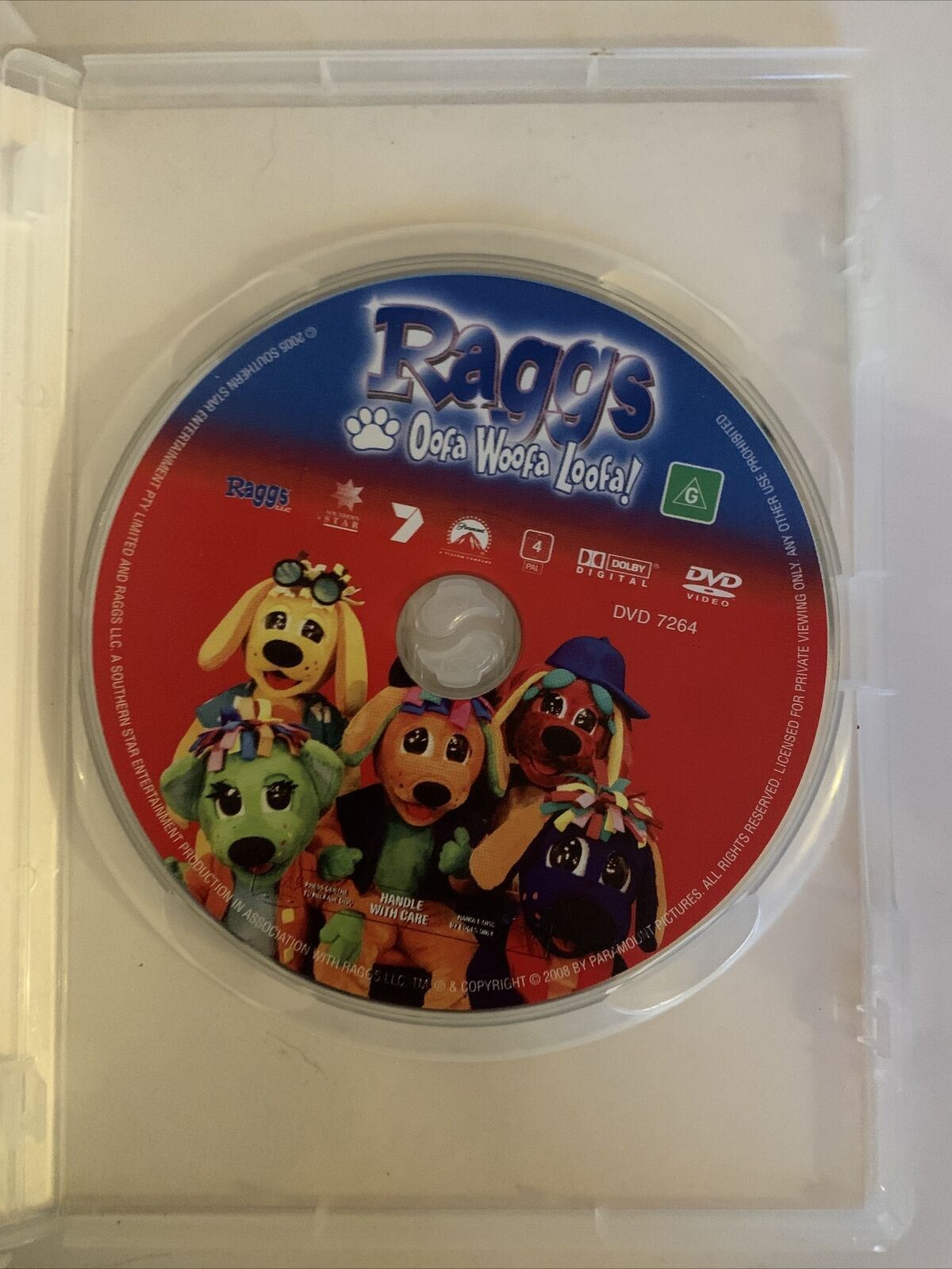 Raggs - Oofa Woofa Loofa! (DVD, 2008) Region 4