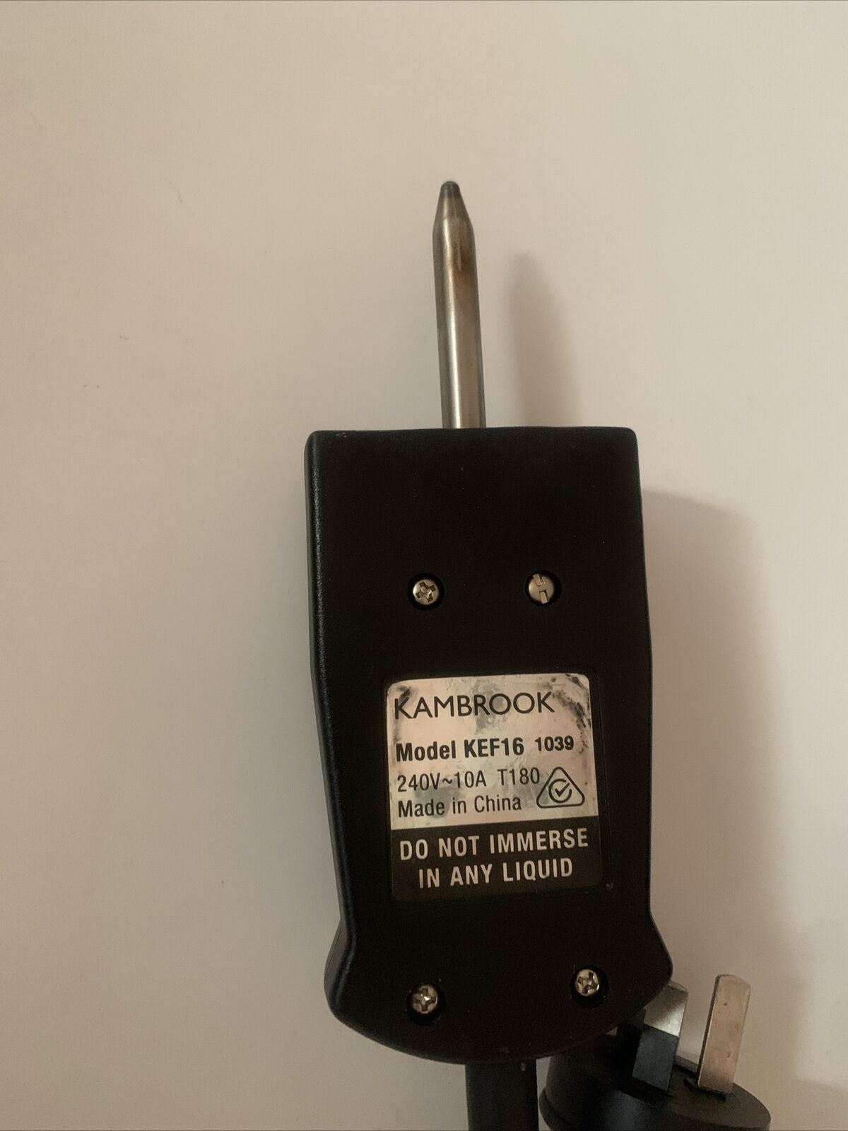 Genuine Kambrook Model KEF16 1039 Temperature Probe Power Supply