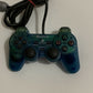 Sony Playstation 2 Analog Controller SCPH-1200 PS2 Transparent Clear Blue