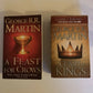 A Feast for Crows & Clash Of Kings by George R. R. Martin (2006, Paperback)