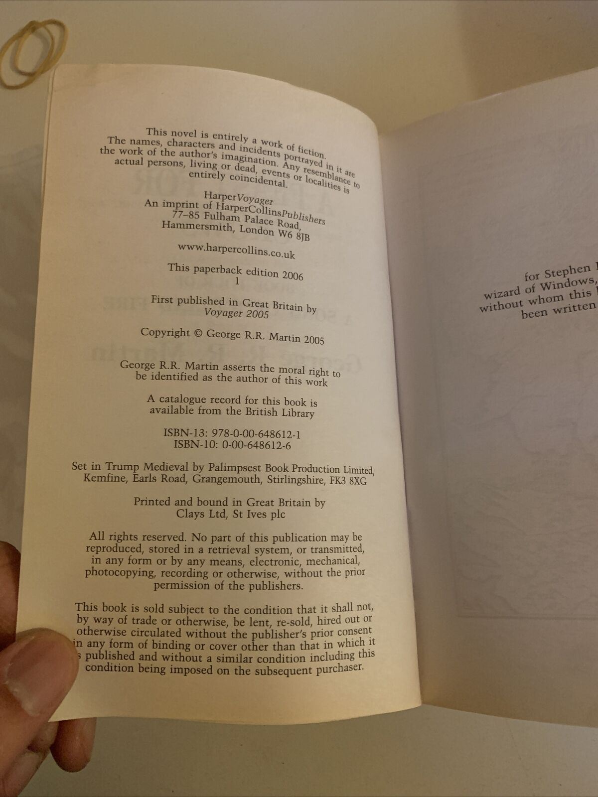 A Feast for Crows & Clash Of Kings by George R. R. Martin (2006, Paperback)