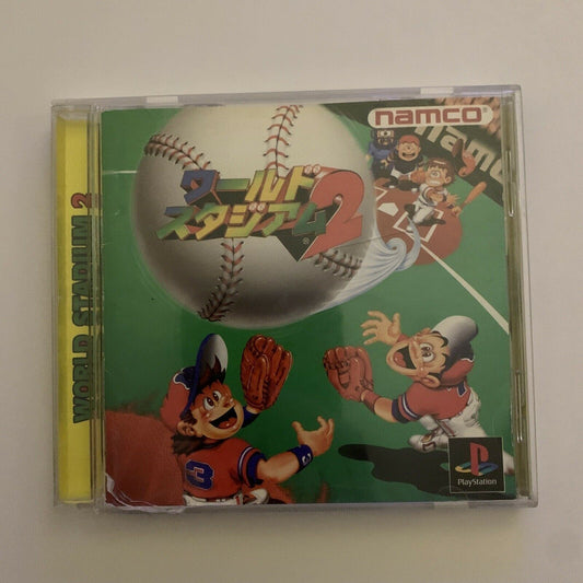 World Stadium 2 Baseball - Sony PlayStation PS1 NTSC-J Japan Game