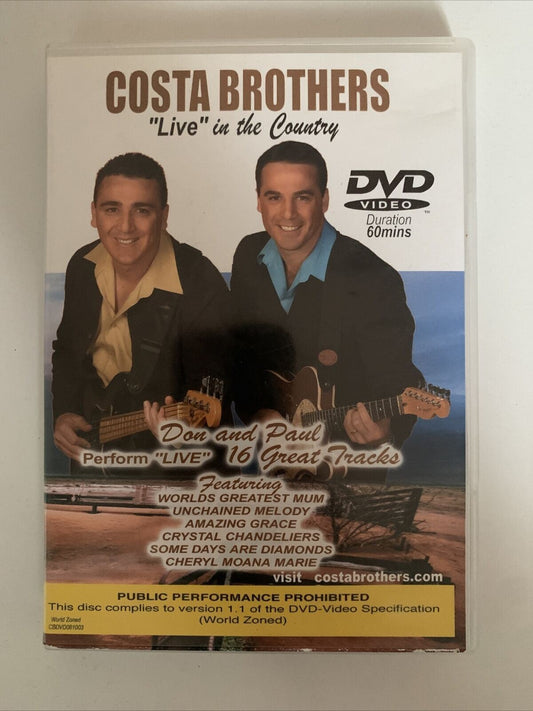 Costa Brothers - Live In The Country (DVD)