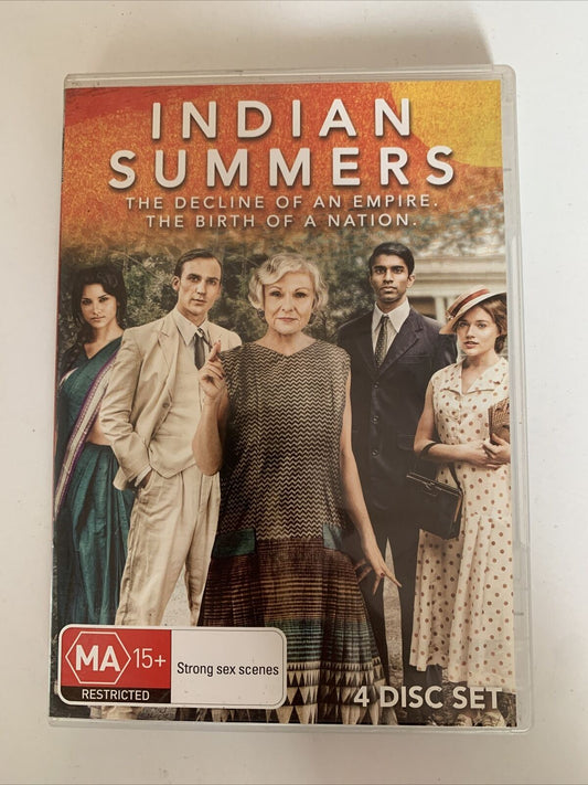 Indian Summers : Season 1 (DVD) Julie Walters, Henry Lloyd-Hughes. Region 4