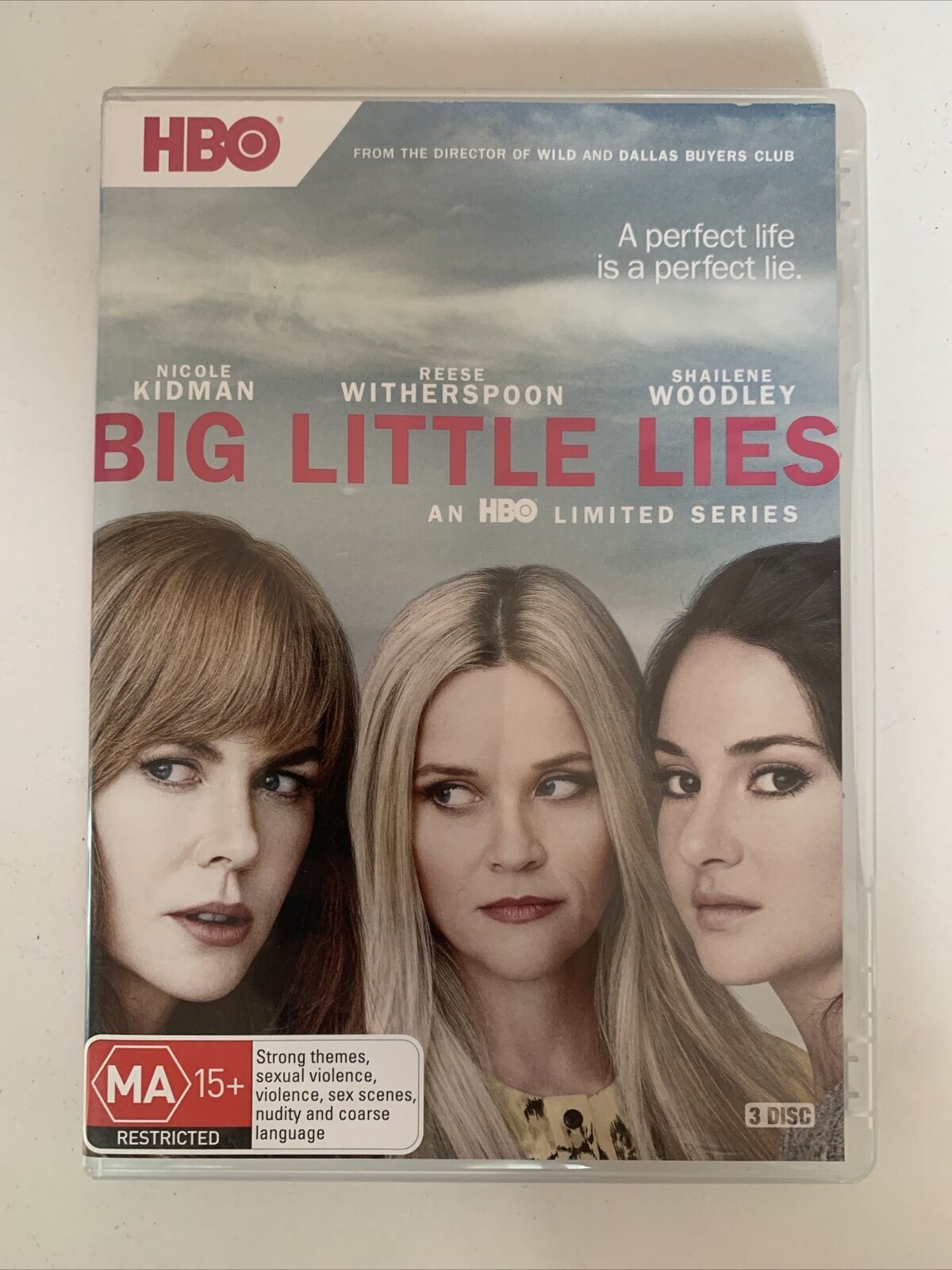 Big Little Lies : Season 1 (DVD, 2017, 3-Disc Set) Nicole Kidman. Region 4&2