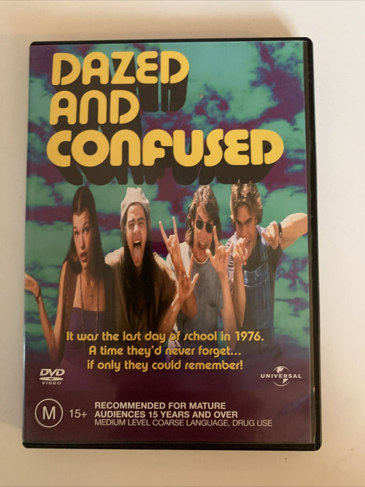 Dazed And Confused (DVD, 1993) Ben Affleck, Matthew McConaughey. Region 4&2