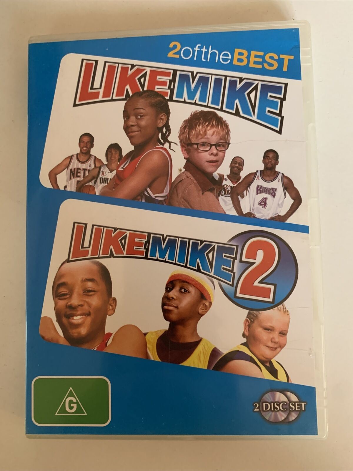 Like Mike 1 & 2 (DVD) Lil Bow Wow, Morris Chestnut, Jonathan Lipnicki. Region 4