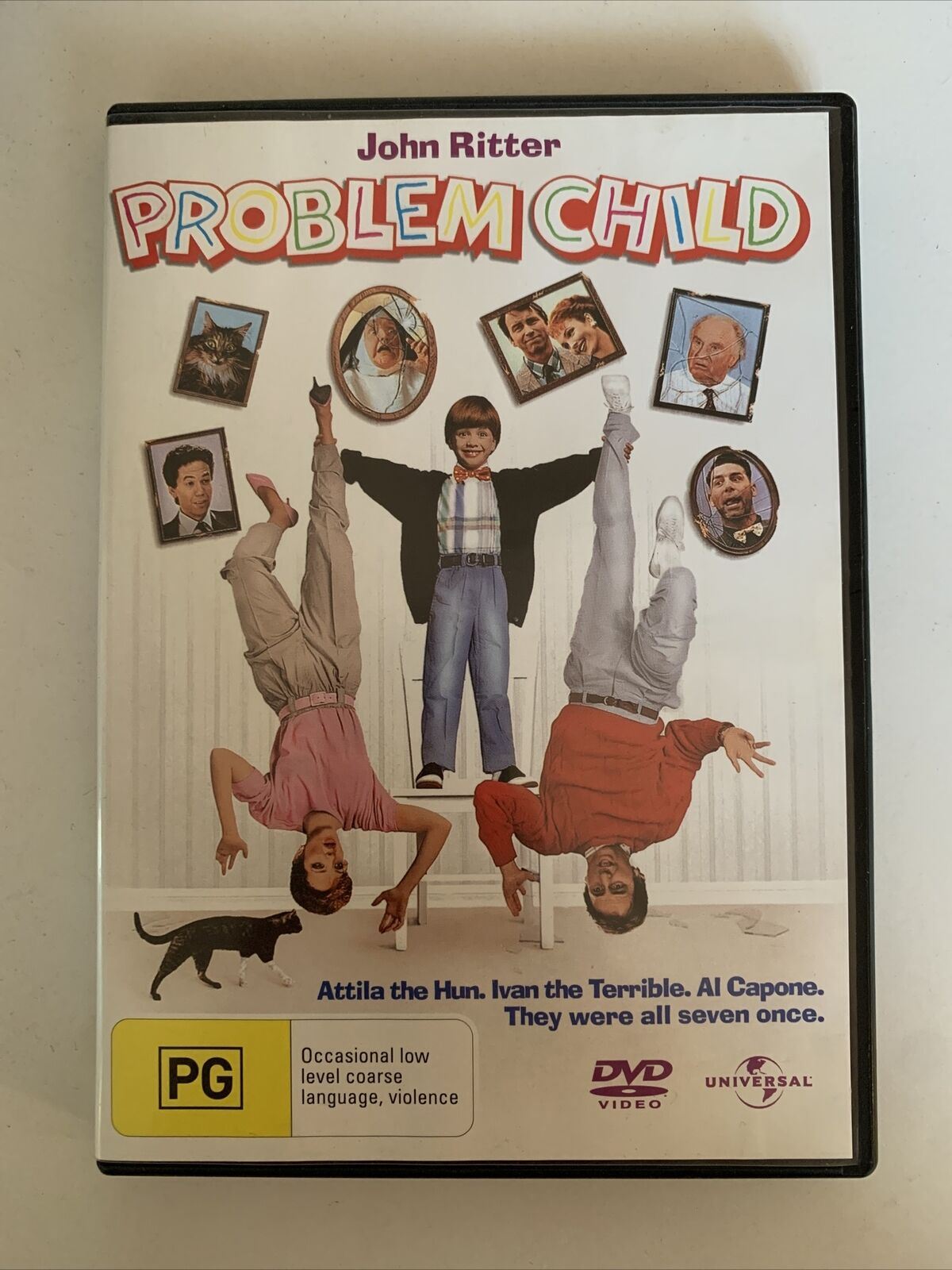 John Rider Problem Child Problem Child (DVD, 1990) John Ritter, Jack Warden, Michael Oliver. Re ...