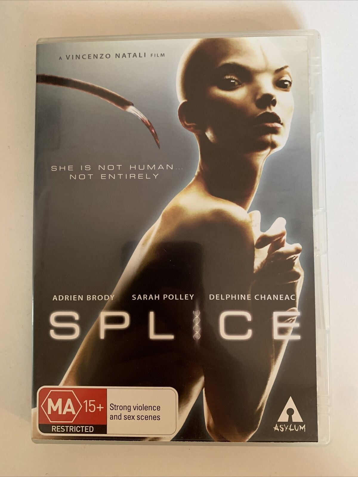 Splice (DVD, 2009) Adrien Brody, Sarah Polley, Delphine Chanéac. Region 4