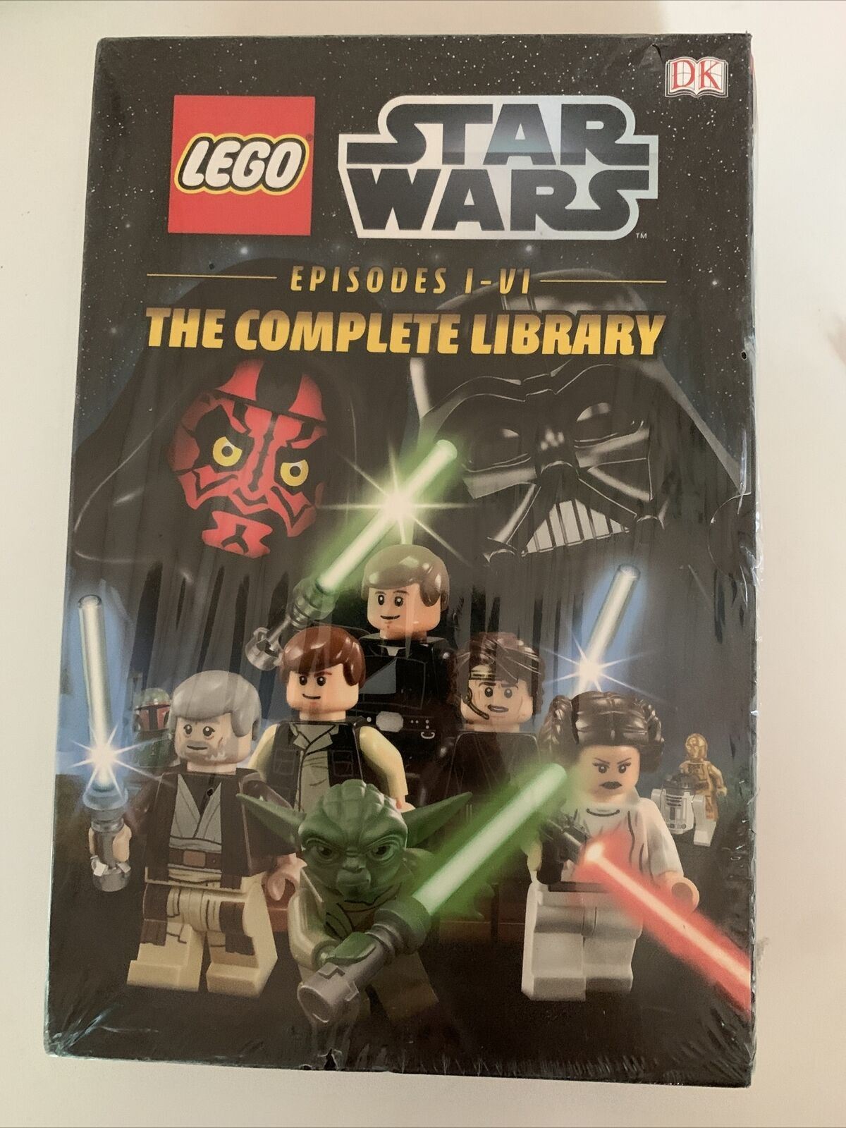 *New Sealed* LEGO Star Wars Episodes I-VI The Complete Library 6 Book Box Set