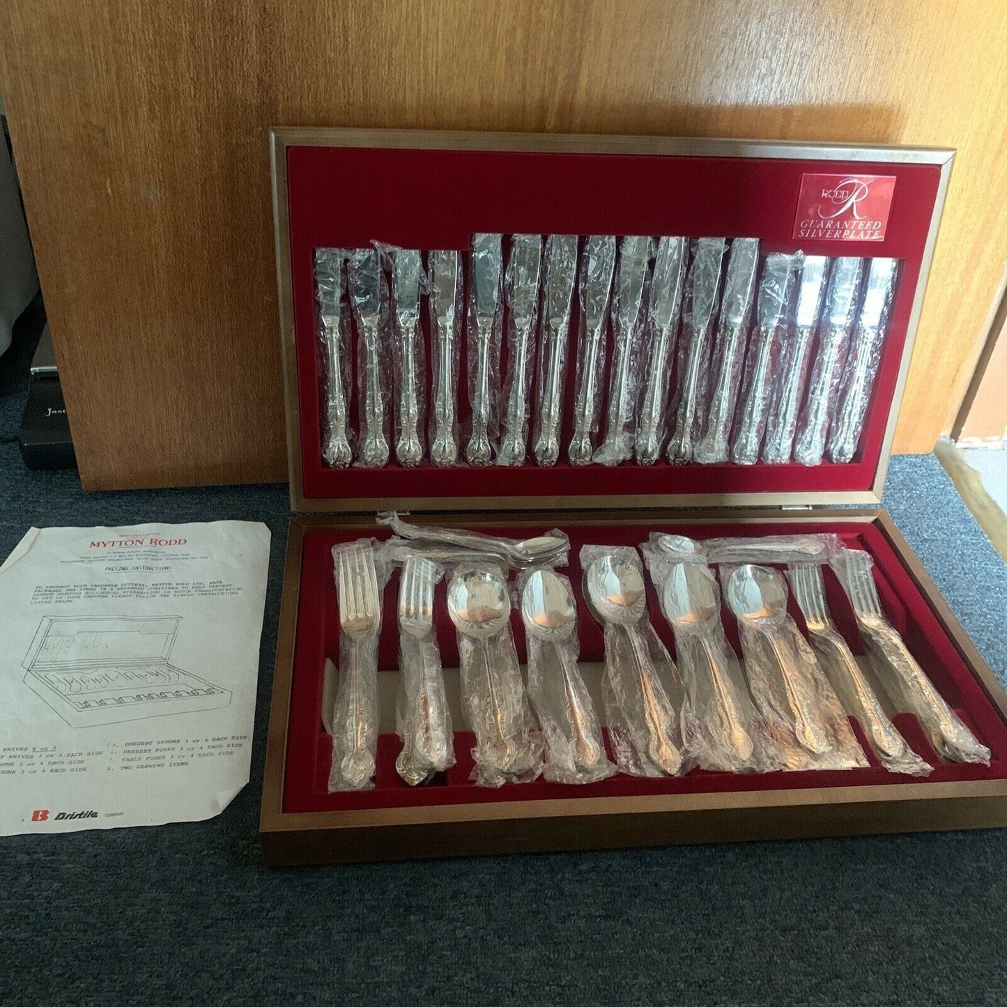 Mytton Rodd Silver Plated Cutlery Set