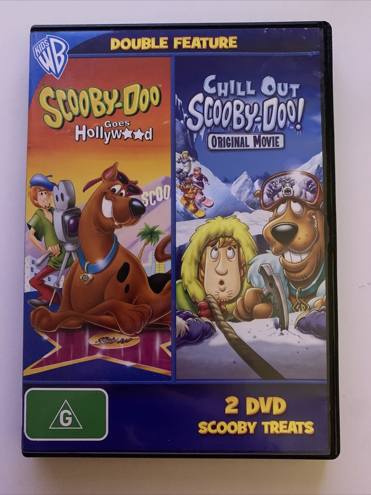 Scooby-Doo Goes Hollywood & Chill Out Scooby-Doo (DVD, 2-Disc) Region 4,2