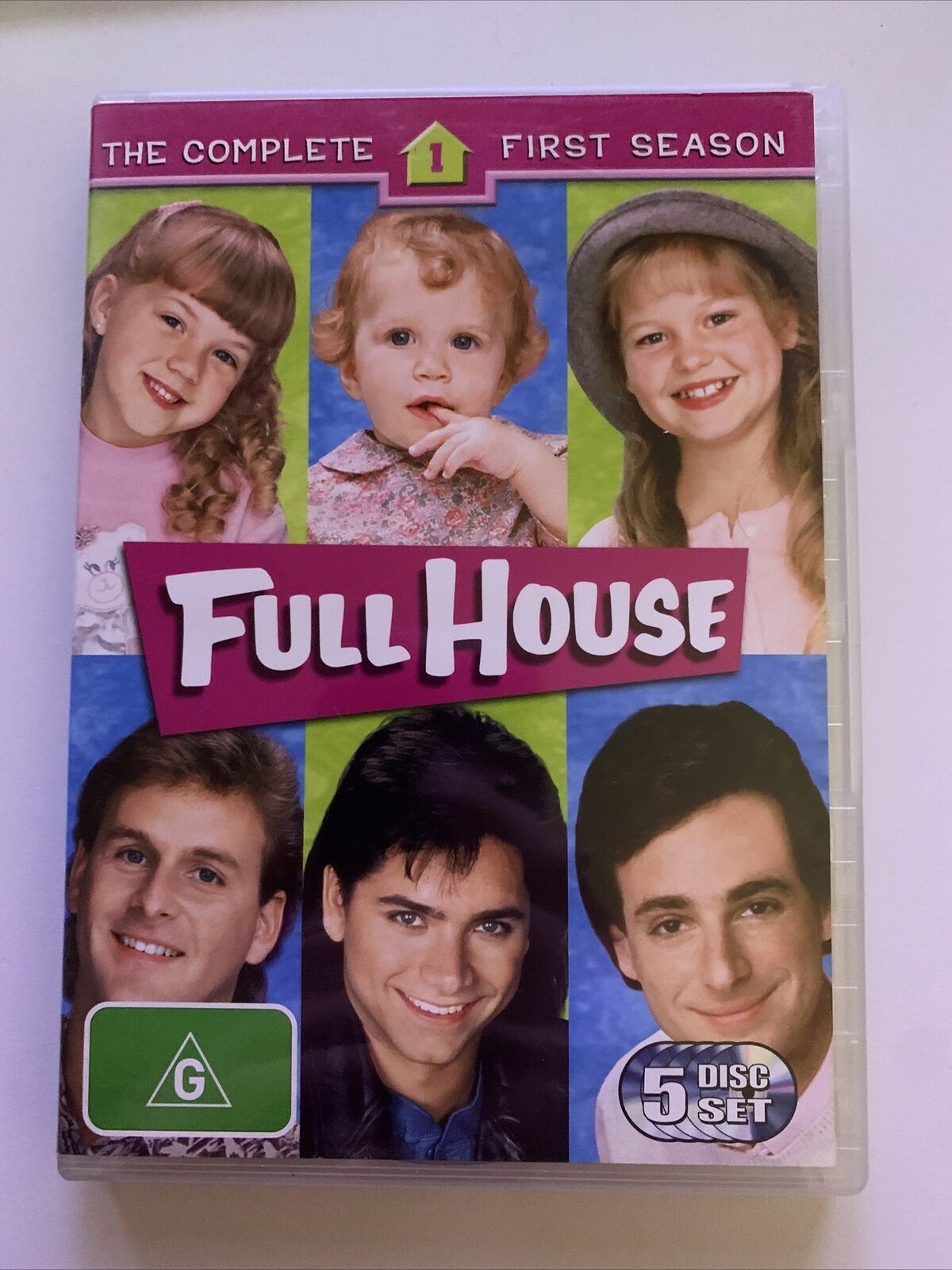 Full House : Season 1 (DVD, 5-Disc, 1987) Region 4,2