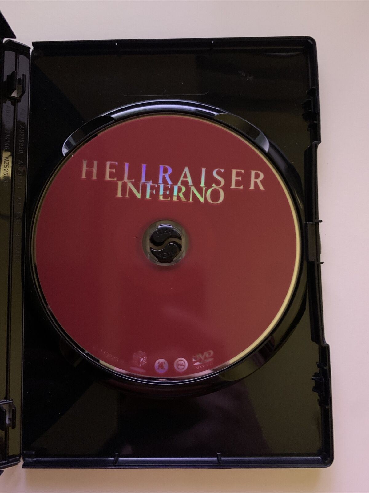 Hellraiser: Inferno (DVD, 2000) Horror Film - Craig Sheffer. Region 4