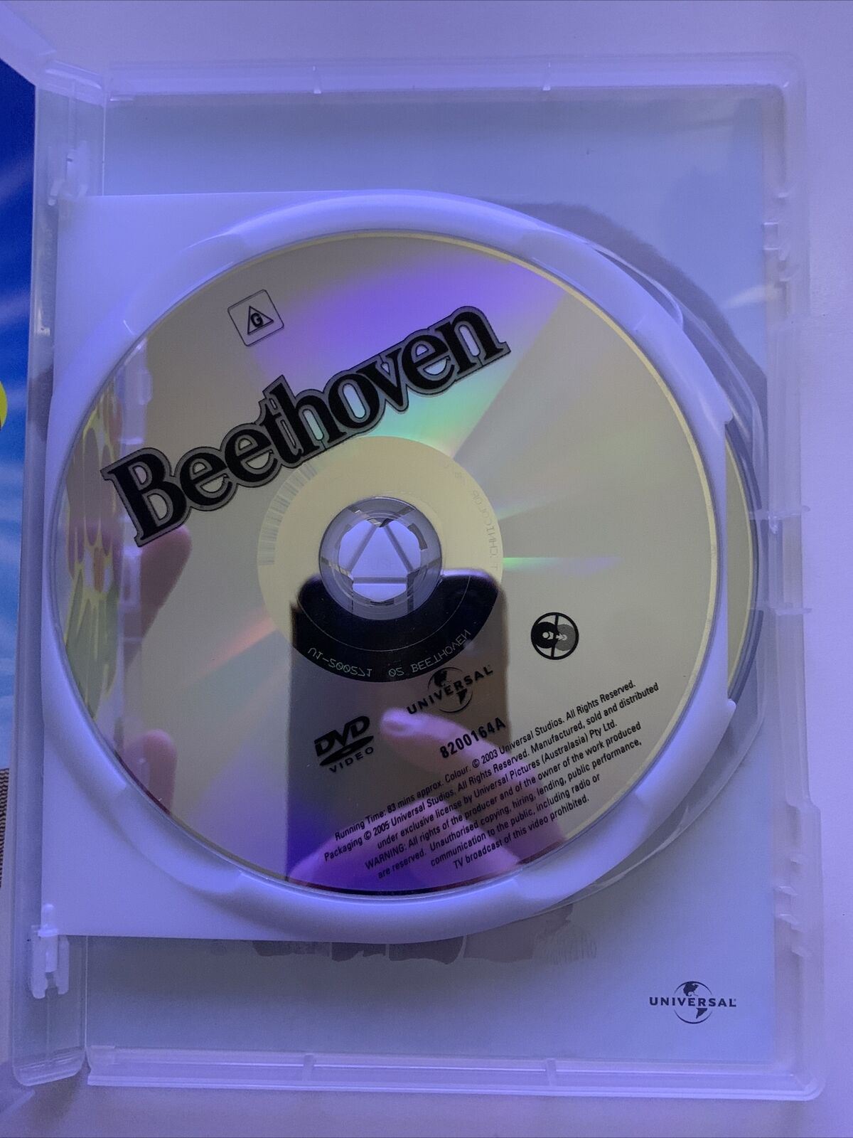 Beethoven 1 & 2 (DVD, 2003, 2-Disc) Charles Grodin. Region 4,2