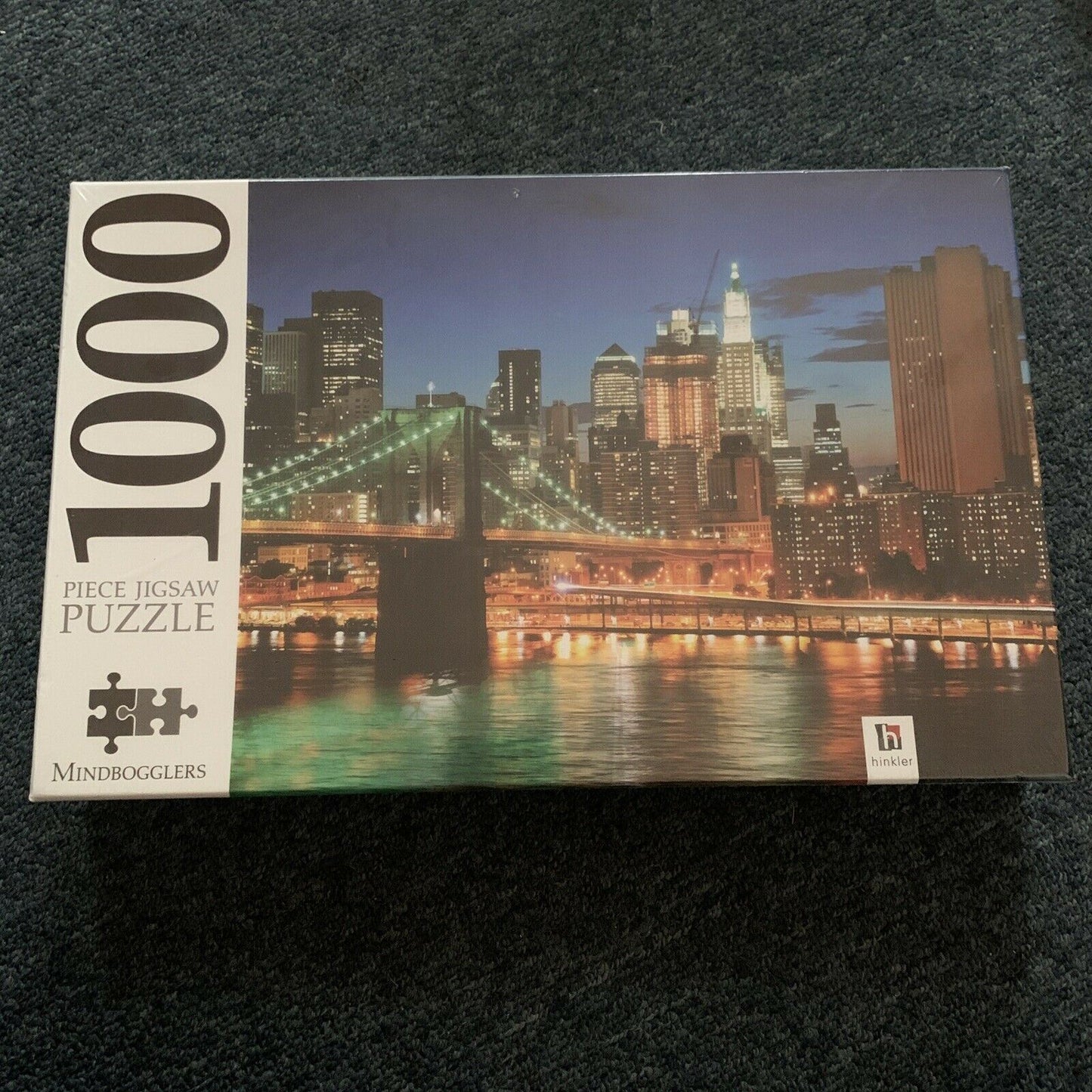 *New Sealed* 1000pc Jigsaw Puzzle - New York Skyline - Mindbogglers Puzzle