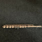 SOLO Silver Plated Flute Offset G with Case