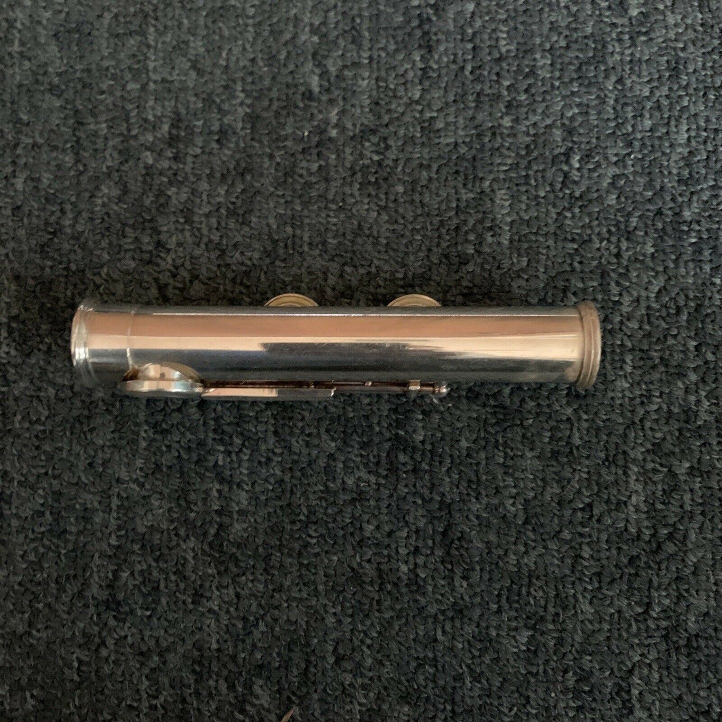 SOLO Silver Plated Flute Offset G with Case