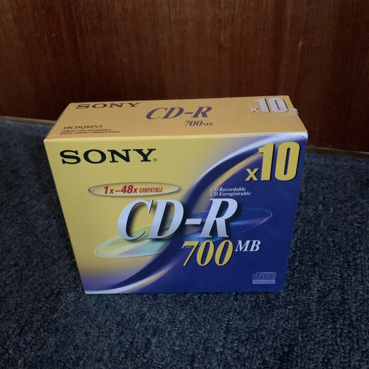 *New Sealed* SONY CD-R 700MB 1-48x, 10x
