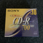 *New Sealed* SONY CD-R 700MB 1-48x, 10x