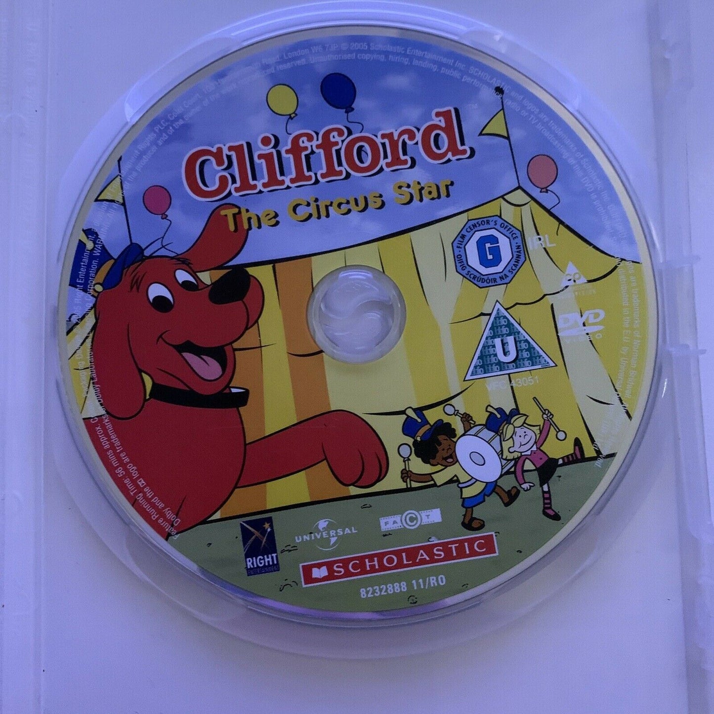 Clifford - The Circus Star (DVD) Region 2