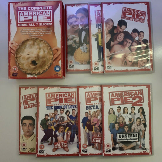 The Complete American Pie: All 7 Slices (DVD, 7-Disc) Region 4&2