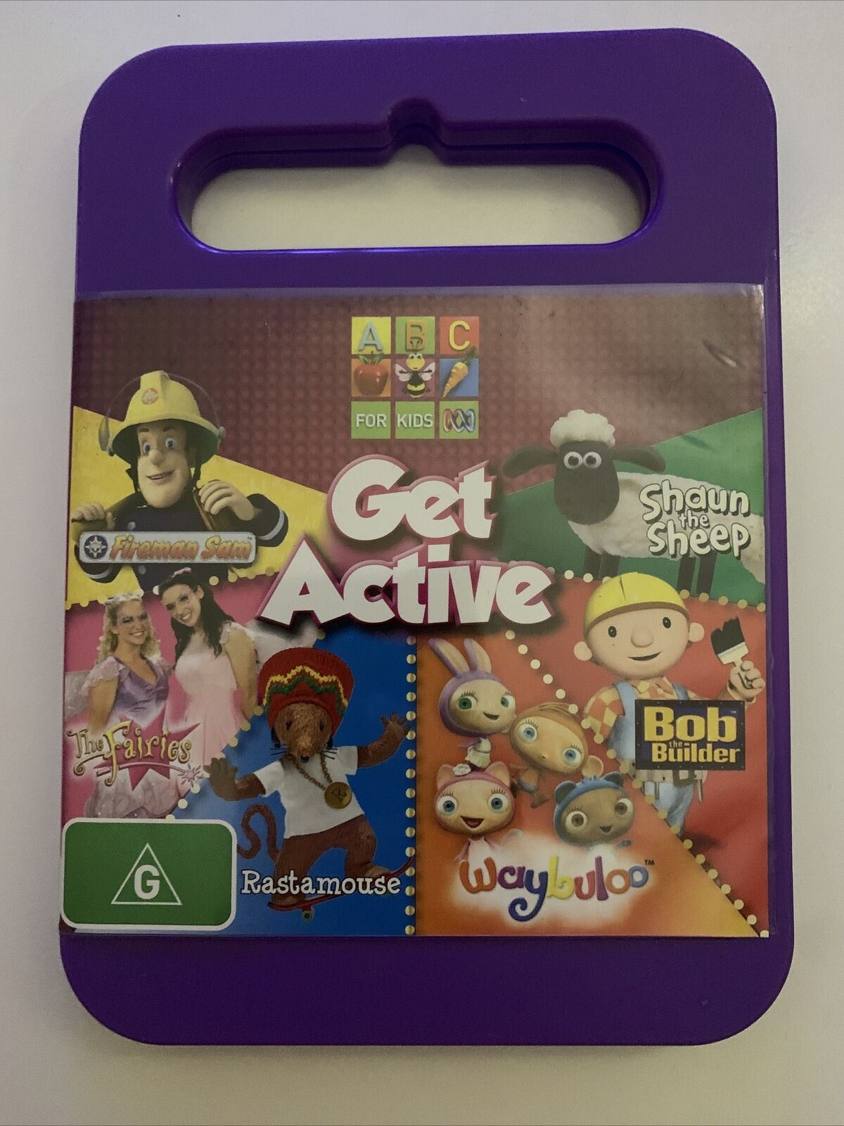 ABC For Kids Favourites - Get Active (DVD) The Fairies, Rastamouse, Fireman Sam