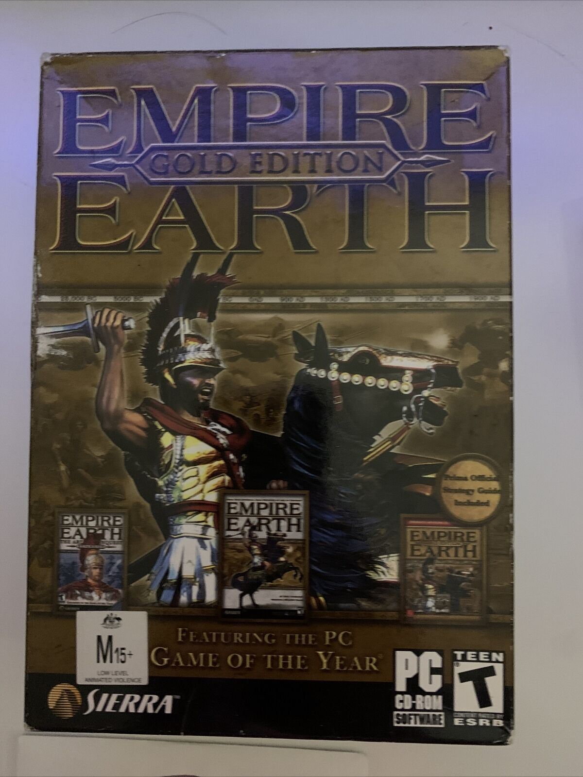 Empire Earth: Gold Edition - PC Windows Strategy Game with Strategy Book