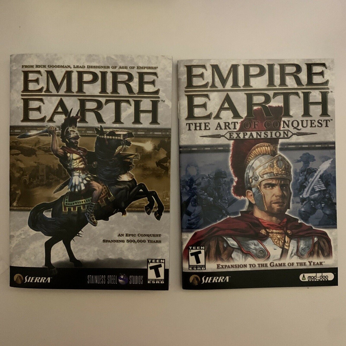 Empire Earth: Gold Edition - PC Windows Strategy Game with Strategy Book