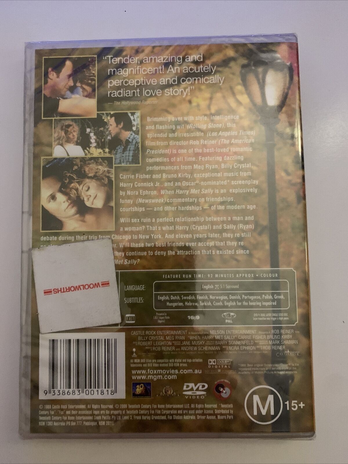 *New Sealed* When Harry Met Sally - Special Edition (DVD, 1989) Region 4