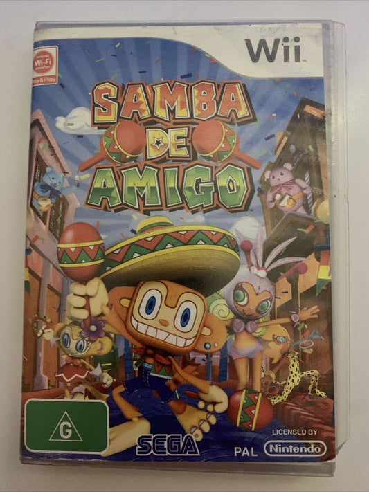 Samba De Amigo - Nintendo Wii PAL Game