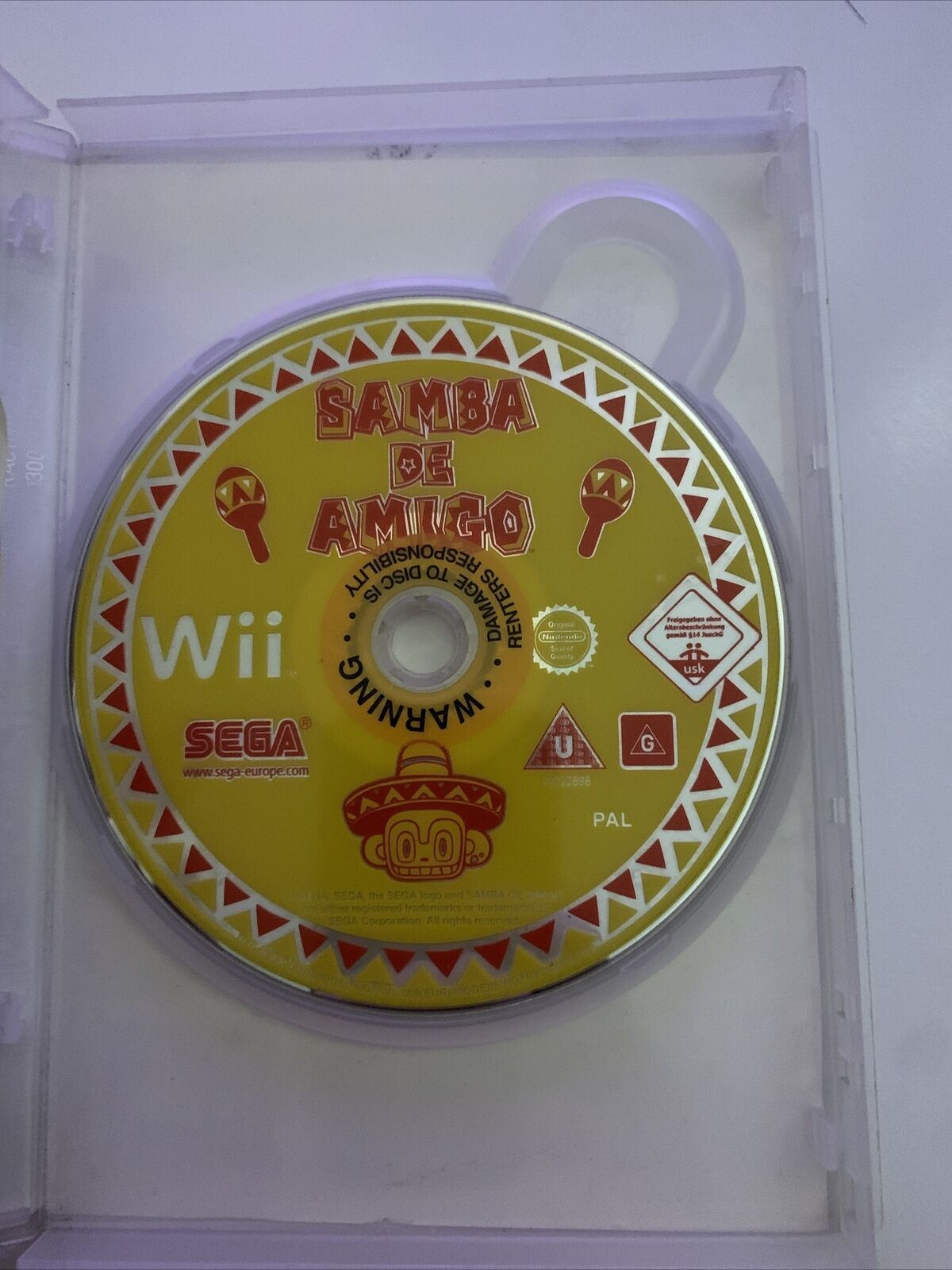 Samba De Amigo - Nintendo Wii PAL Game