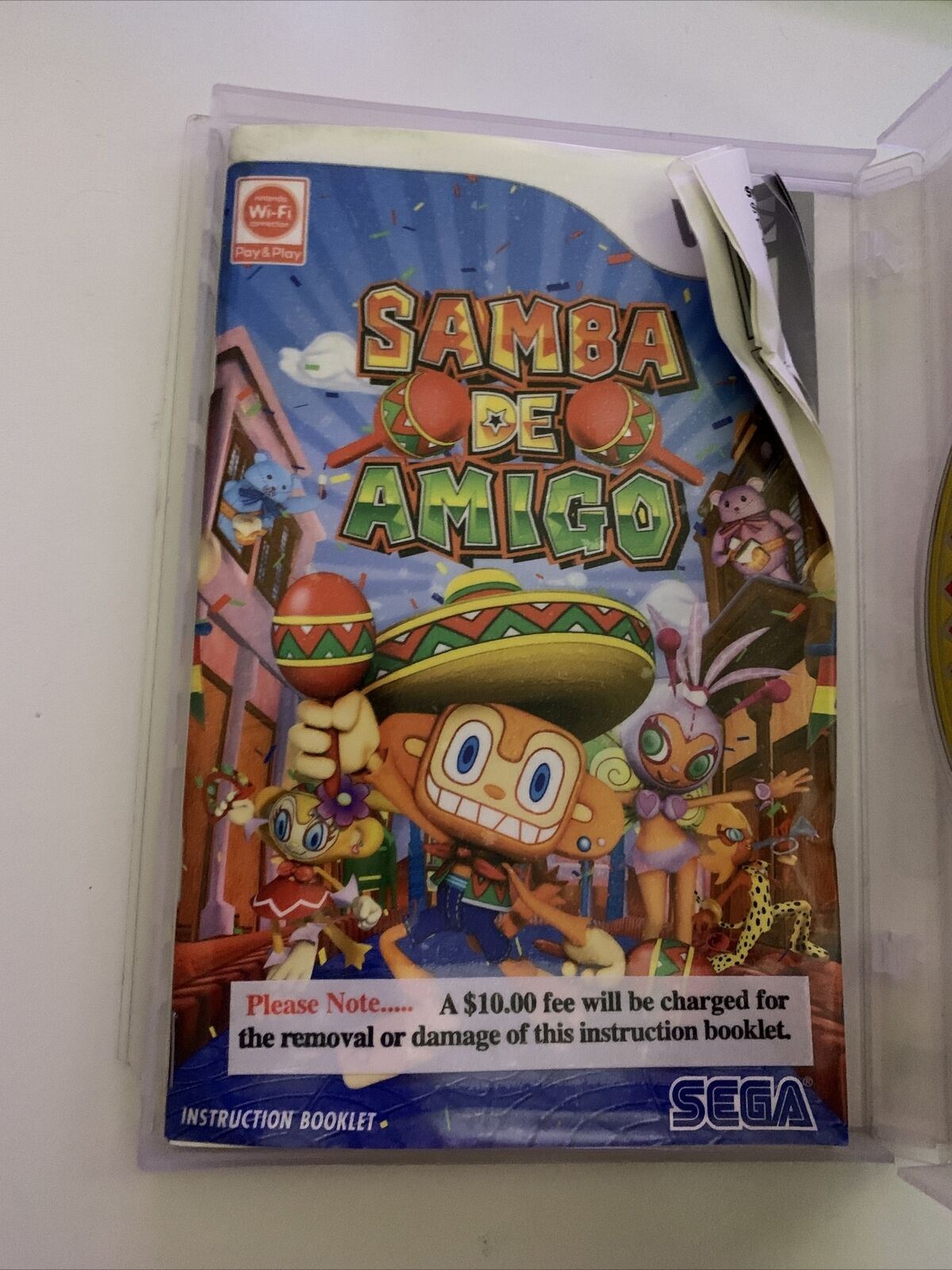 Samba De Amigo - Nintendo Wii PAL Game