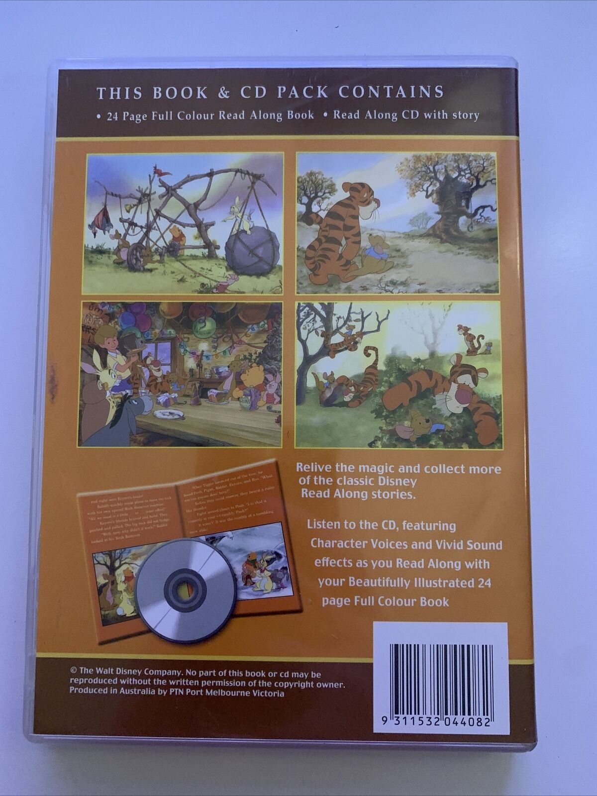 Disney The Tigger Movie Book Read Along & CD Pack