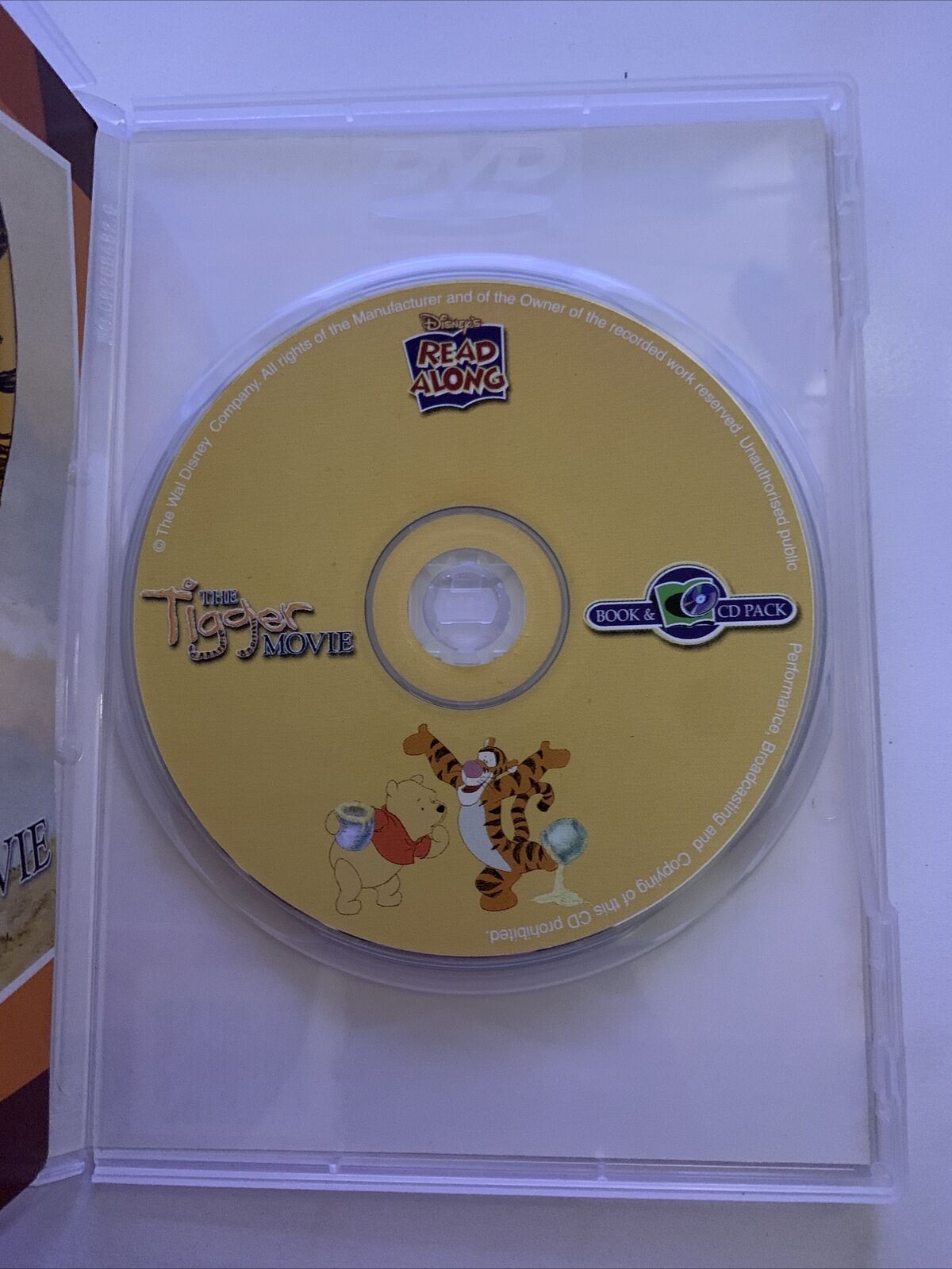 Disney The Tigger Movie Book Read Along & CD Pack