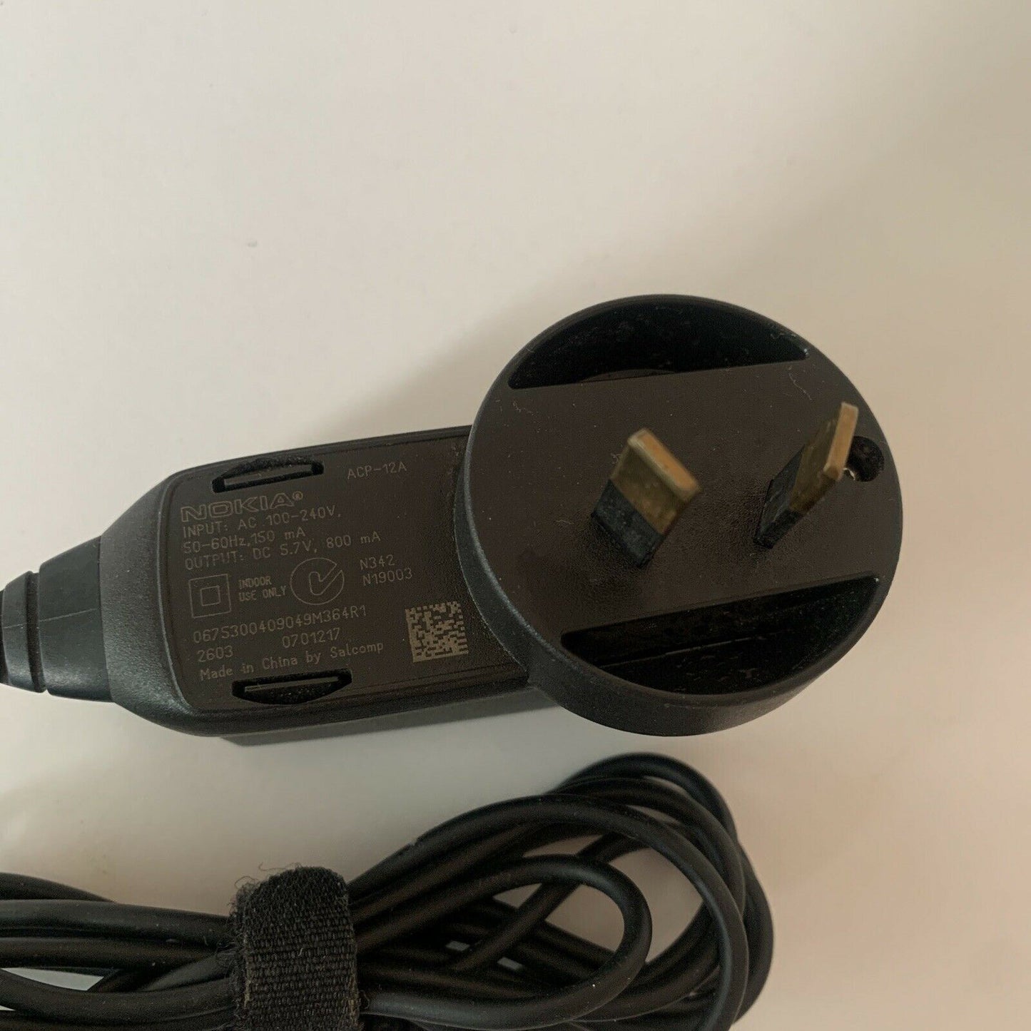 Genuine Nokia ACP-12A AC Adapter 5.7V Charger