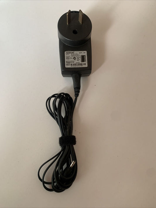 Genuine Nokia ACP-8A AC Adapter 5.3 V 500mA for 6210 6250 8210 8250 8310 8850