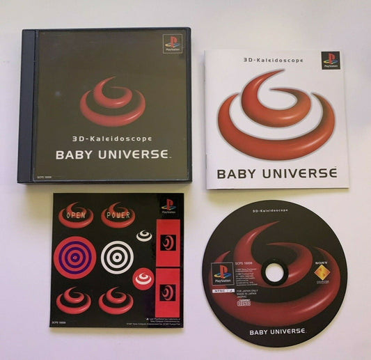 3D Kaleidoscope Baby Universe - PlayStation PS1 NTSC-J Japan Game Audio CD Visua