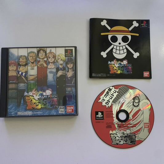 One Piece: Ocean Of Dreams - PlayStation PS1 NTSC-J Japan Game