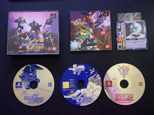 SD Gundam G Generation Zero - Playstation PS1 NTSC-J Japan  Tactical RPG Game