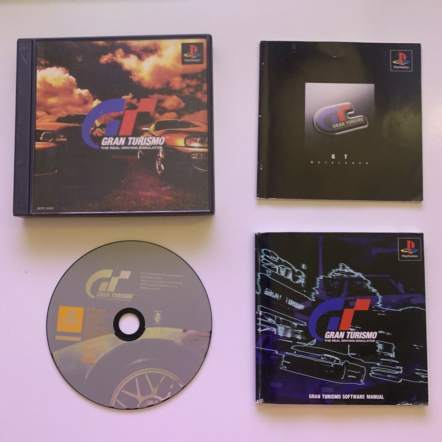 Gran Turismo 1 Driving Simulator - Sony PlayStation 1 PS1 Game Japanese NTSC-J