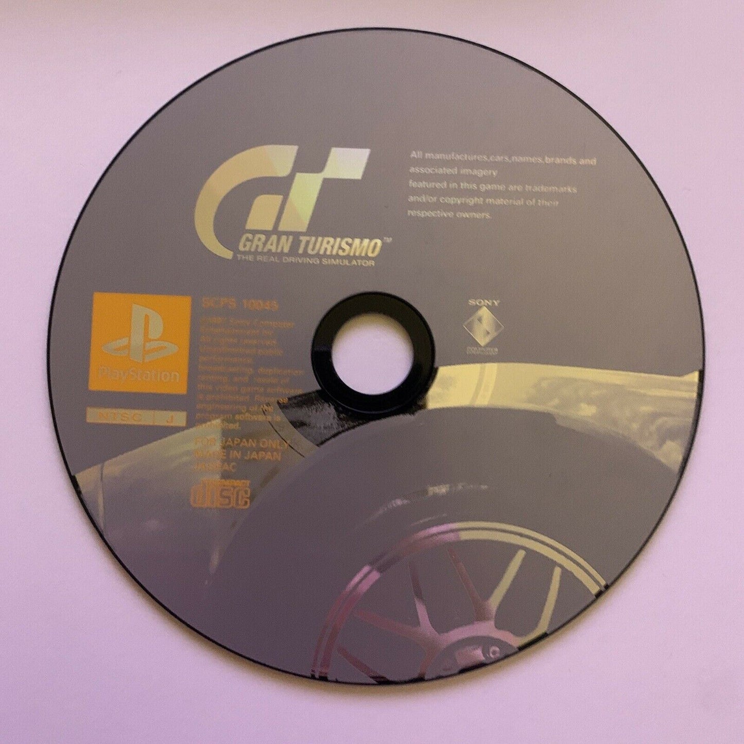 Gran Turismo 1 Driving Simulator - Sony PlayStation 1 PS1 Game Japanese NTSC-J