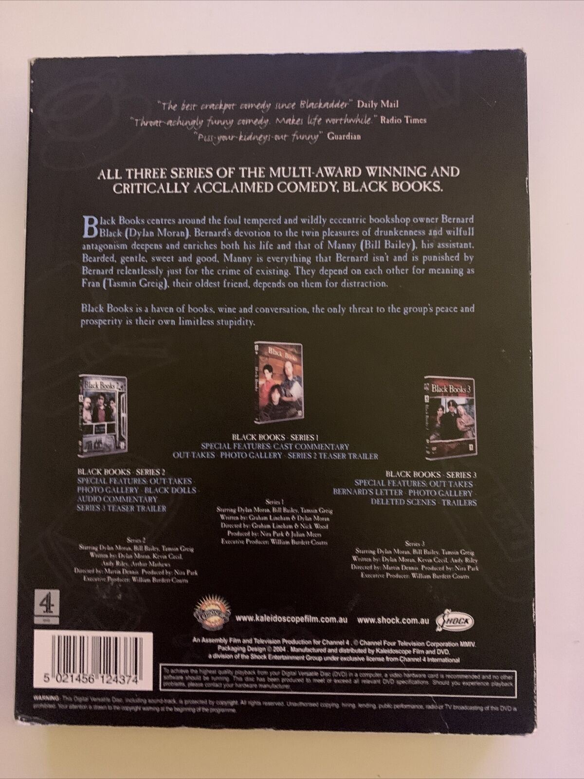 Black Books - The Complete Collection Collector's Edition (DVD, 2011, 3-Disc)