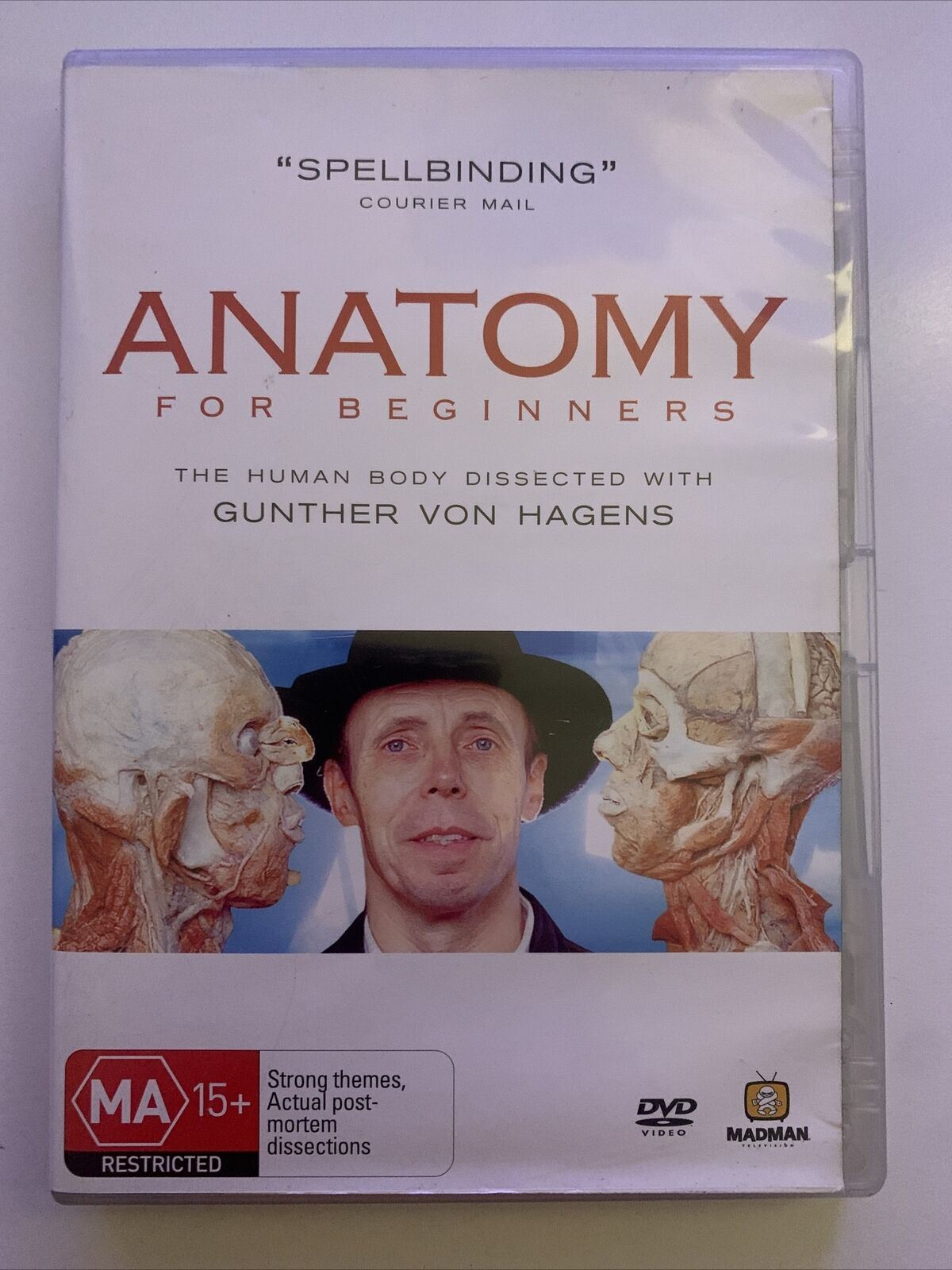 Anatomy For Beginners (DVD, 2006, 2-Disc Set) Documentary - Gunther von Hagens