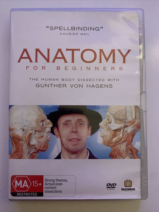 Anatomy For Beginners (DVD, 2006, 2-Disc Set) Documentary - Gunther von Hagens