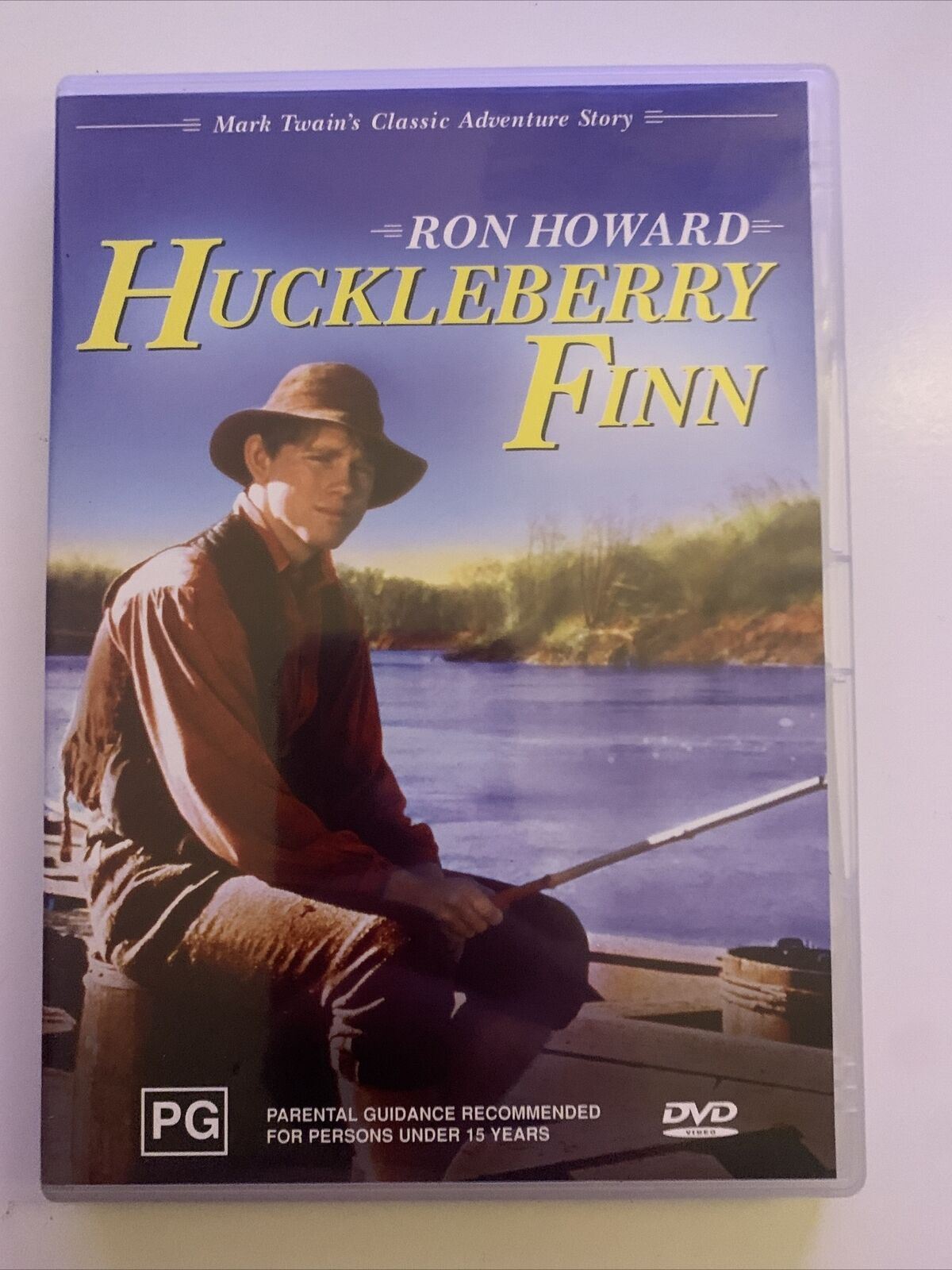 Huckleberry Finn, a rambu (DVD, 1975) Ron Howard, Don Most, Royal Dano. Region 4