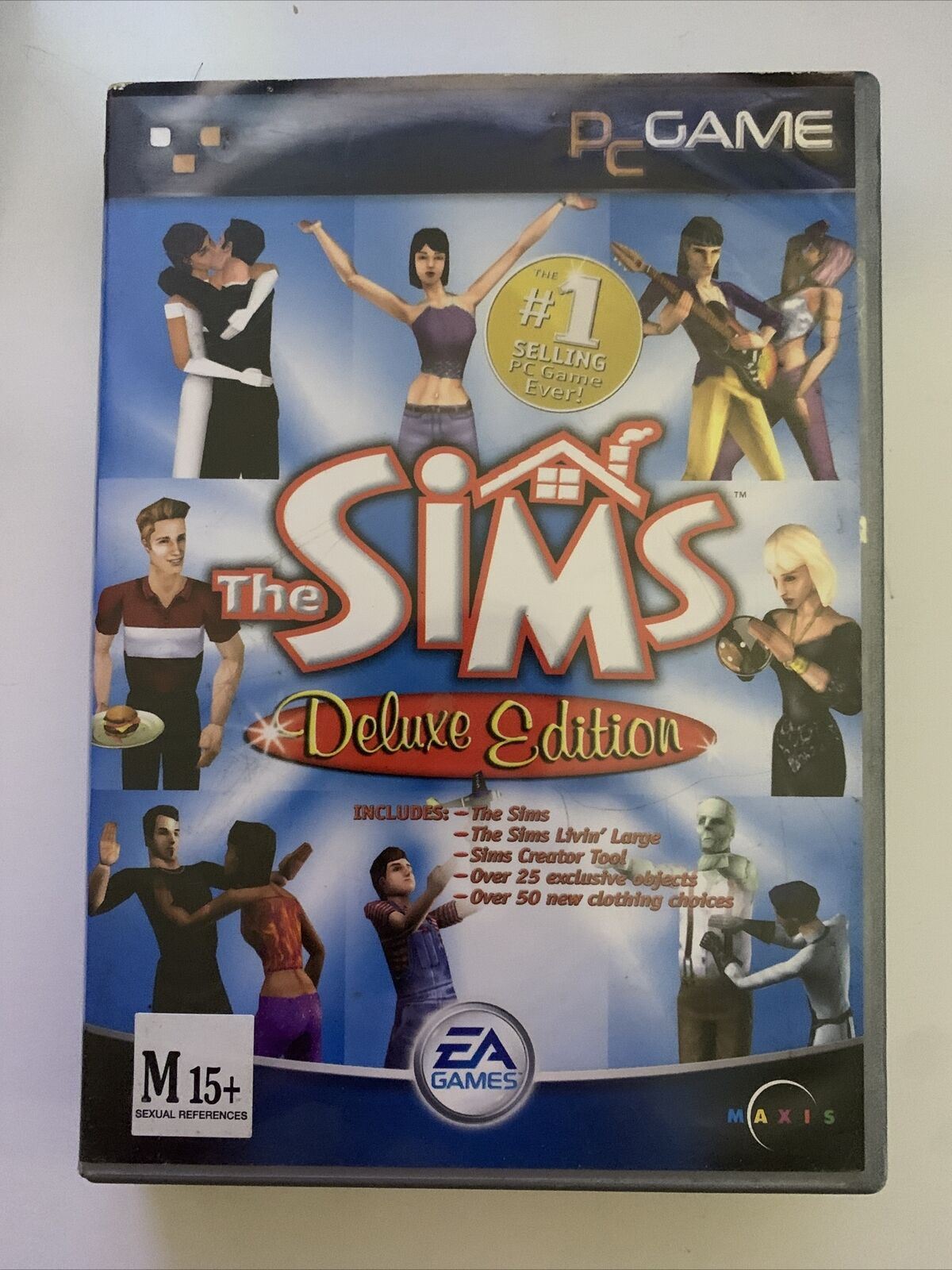 The Sims Deluxe Edition - PC Windows Game 2002 EA Games Complete With Manuals