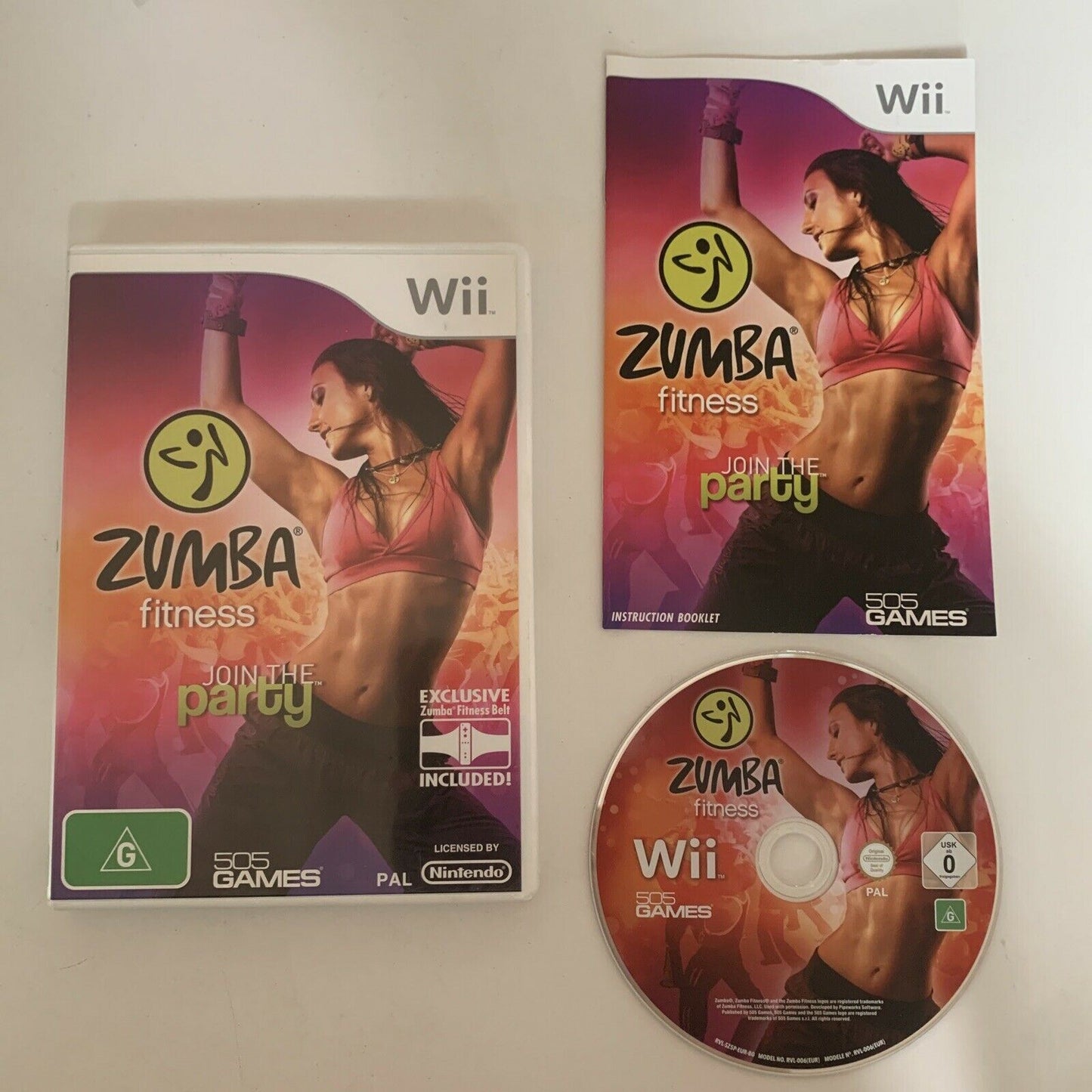 Zumba Fitness - Nintendo Wii PAL Game