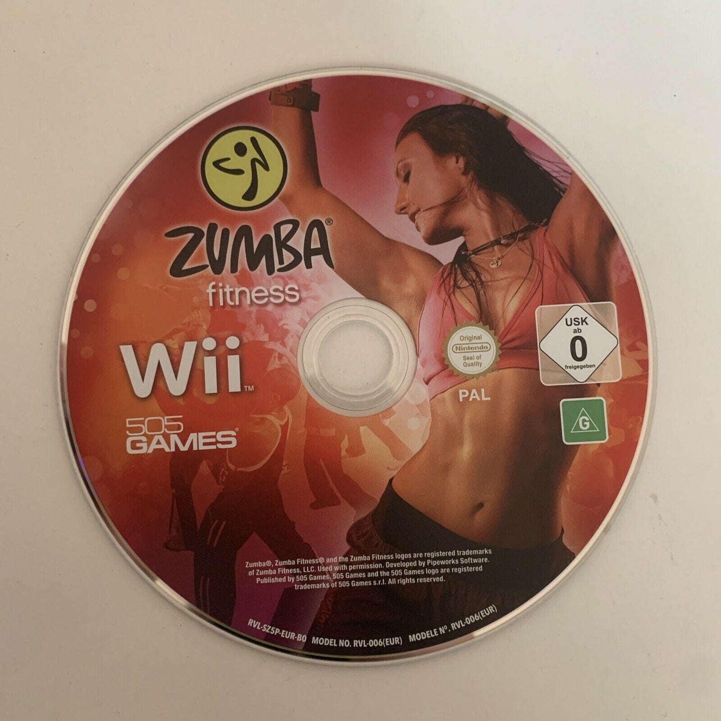 Zumba Fitness - Nintendo Wii PAL Game